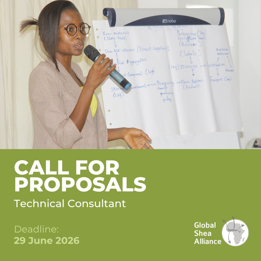 Technical Consultant(s) for Capacity Building of Women Led Shea Cooperatives